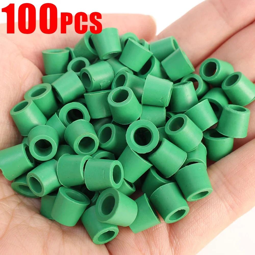 100/50PCS Rubber Gasket Air Conditioning 1/4'' Charging Hose Valve Gasket Manifold Repair Seal Kit Replacement Car Accessories