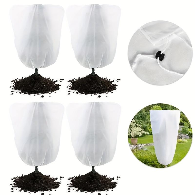 2/1Pack Large Plant Covers Freeze Protection Protection Blankets with Zipper Drawstring Freeze Protections Plant Covers