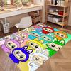 Labubu Print Rug, Washable Floor Carpet, For Entryway Dorm Laundry Room Office Study, Home Decor Birthday Christmas Gift