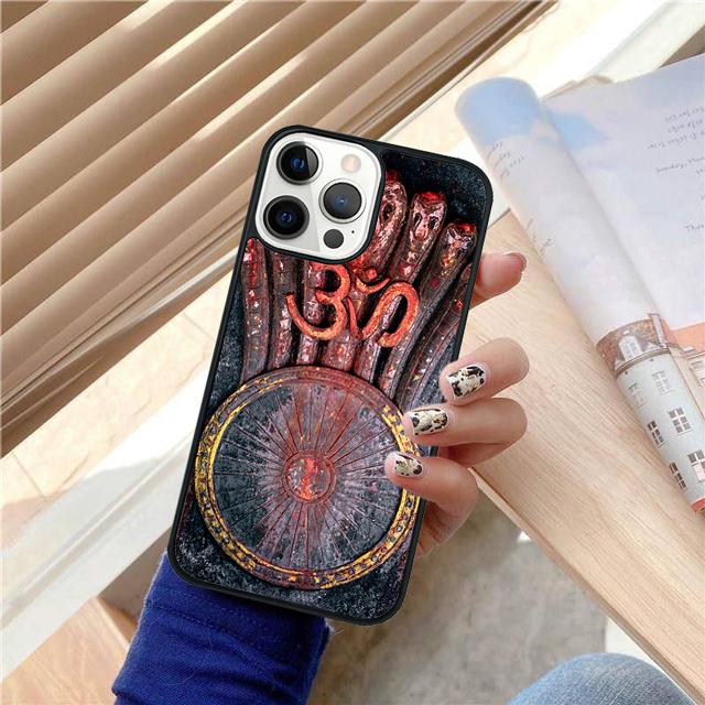 Aum om Namaste Symbol Zen Yoga Phone Case Cover For iPhone 17 Air 15 16 Pro Max 14 13 12 11 Pro Max Plus