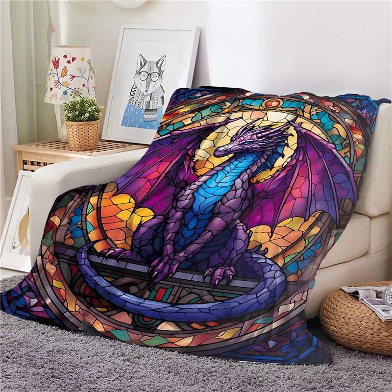 

Утолщенное махровое одеяло Одеяло с цифровой печатью Одеяло с круглым ворсом Одеяло 150x100cm