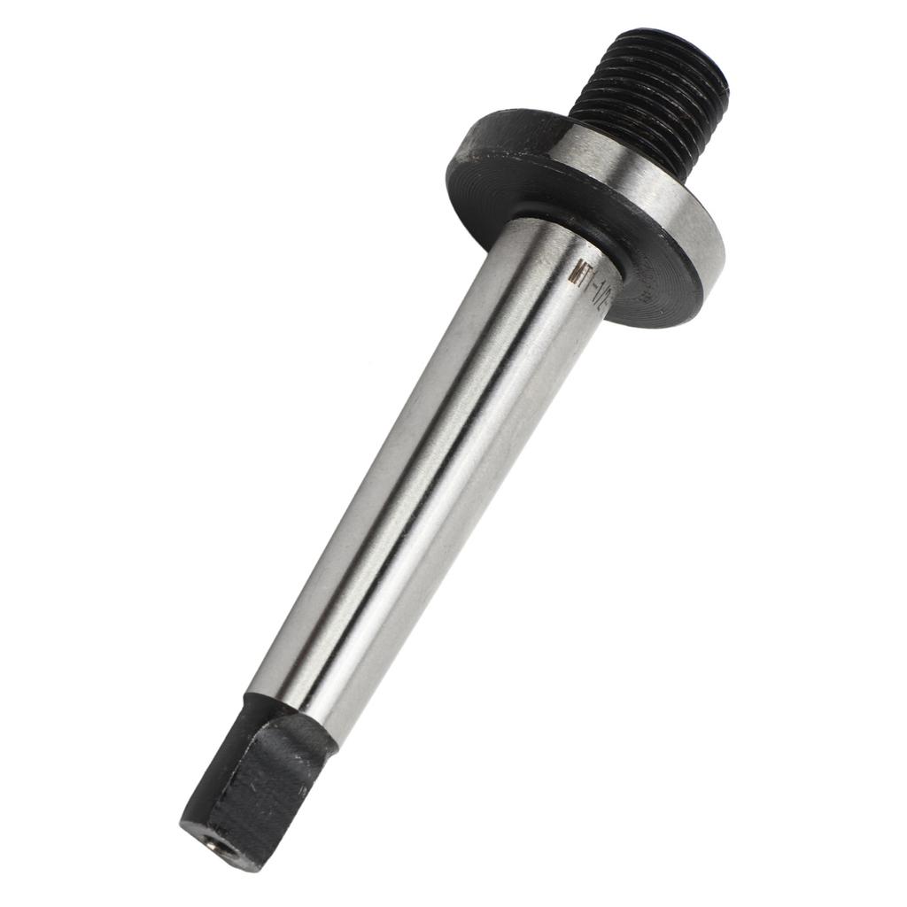 Bohrfutterdorn MT1 Schaft auf 12in 15,5mm Gewinde Morsekonus Adapter zum Gewindeschneiden Bohren Fräsen