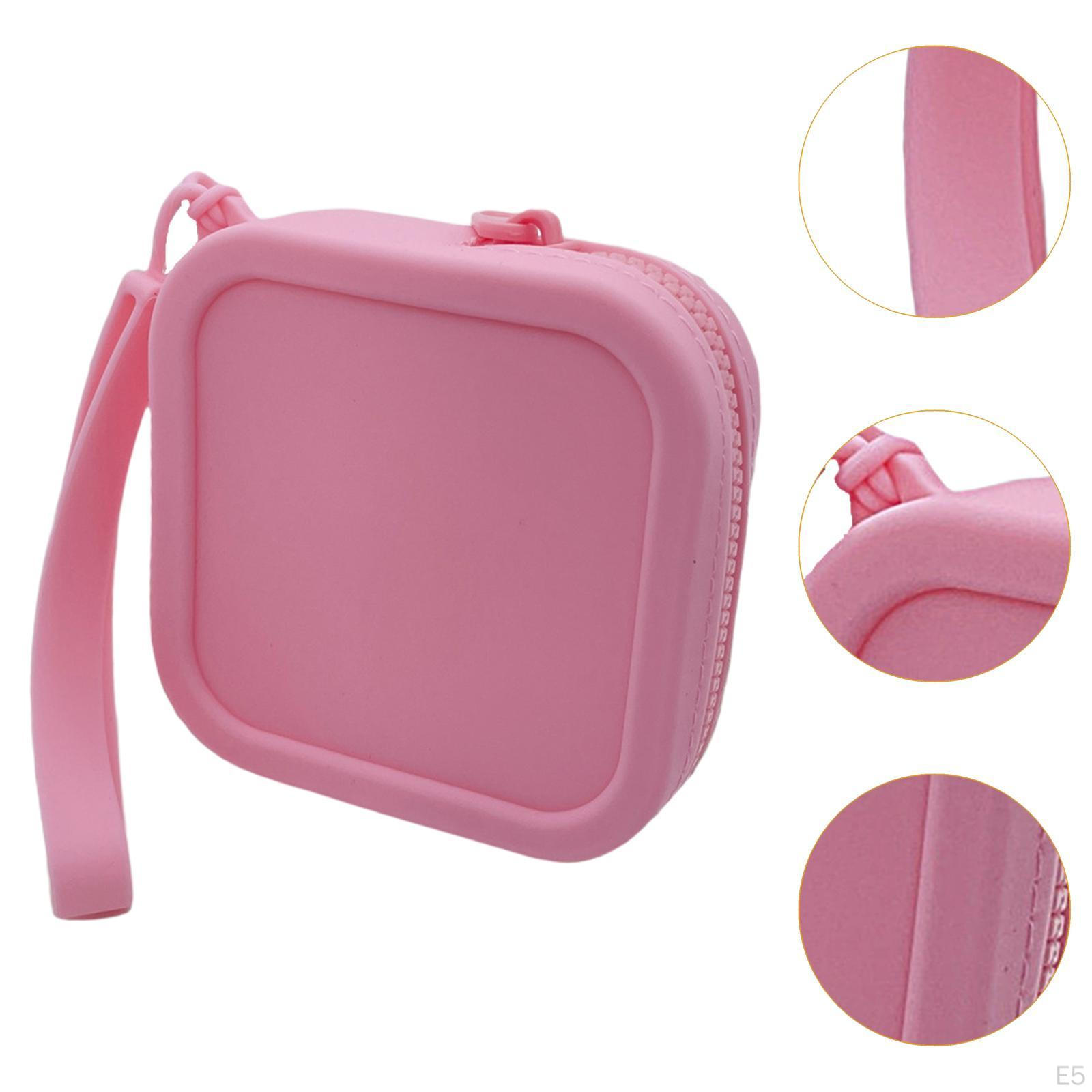 Силиконовый кошелек сумка для ключей водонепроницаемая молния небольшое хранилище — фото 5