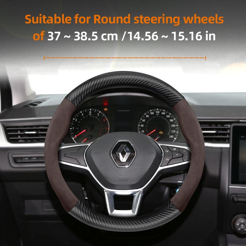 Für Renault Lenkradbezüge: Mégane 3, 2, 4, Clio 4, 5, Trafic, Scenic 2, Austral, Kangoo, Arkana, Kadjar. Zubehör.