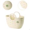 Organizer Basket with Handle for Shower Gel, Shampoo And Cosmetics Made of PP Material Bathroom,