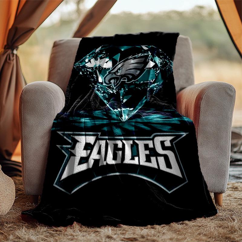 Philadelphia Flannel Blanket Soft Warm All-Season Throw, Design for Camping, Car Travel, Hiking Sofa, Bed, Office Perfect Gift for Parties