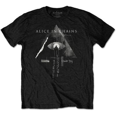 Alice In Chains Rainier Fog Mountain Offizielles T-Shirt Herren Unisex