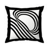 Black Geometric Line Pillowcase Printed Polyester 40/45/50cm Throw Pillowcover Decorative Sofa Cushion Pillowslip Home Decor