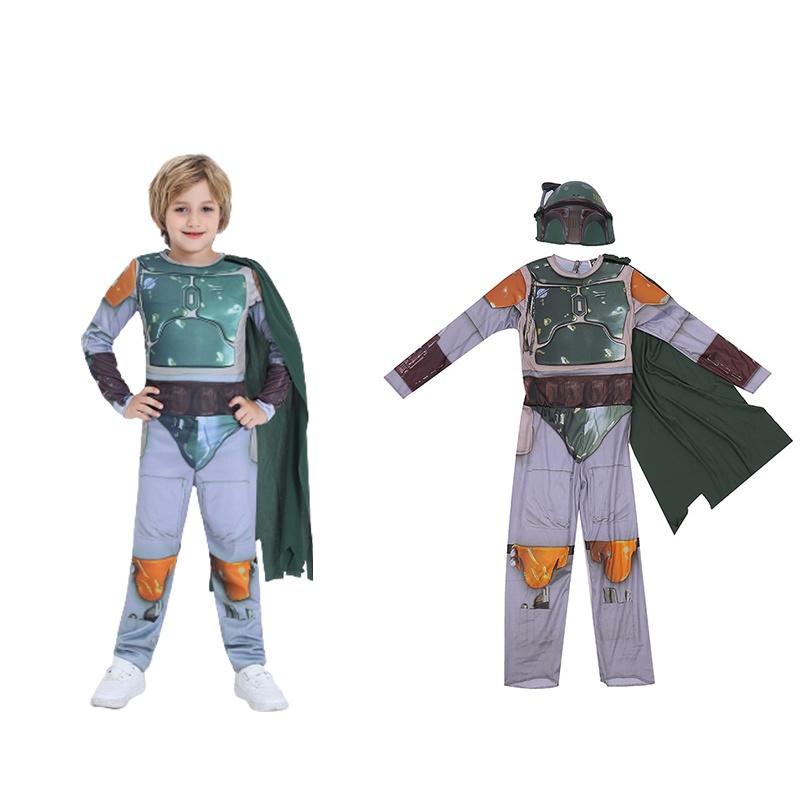 Star Wars Boba Fett Cosplay Costume Mask For Kids Halloween Party
