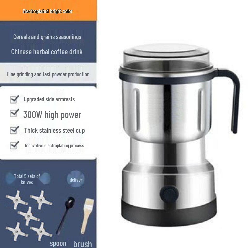Electric Multi-Function Grinder for Grains, Cereals & Superfine Coffee