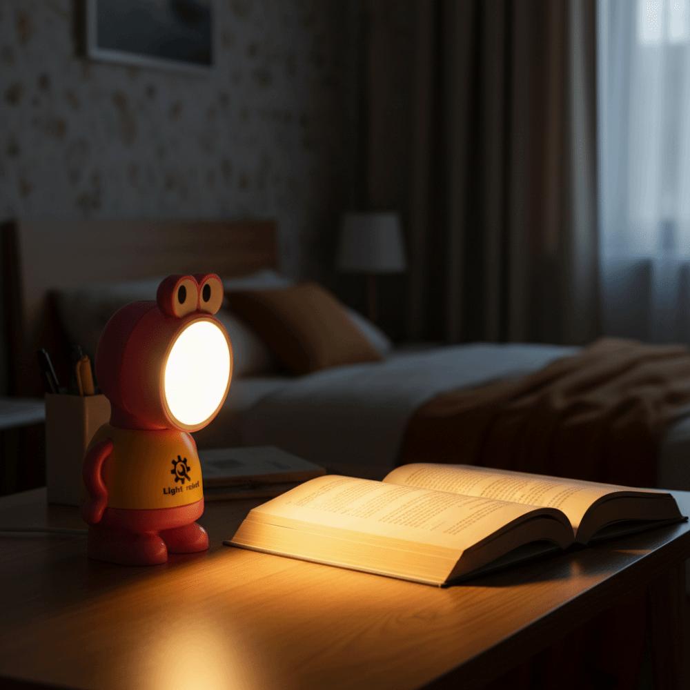 Mini LED Miniature Desk Lamp Foldable Design Night Light Boy Toy Desk Lamps  Children's Birthday