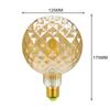 Led Bulb Shaped 220v 2700k Edison Clear Vintage Bulbs Warm White Filament E27 Decorative G125 Lighting Glass Lamp