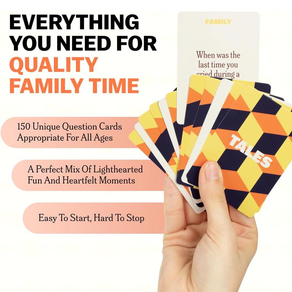 Tales 150: Family & Couple Conversation Card Game