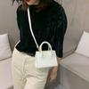 PU solid color small square bag new women's min exquisite elegant messenger bag simple all-matched small zero wallet