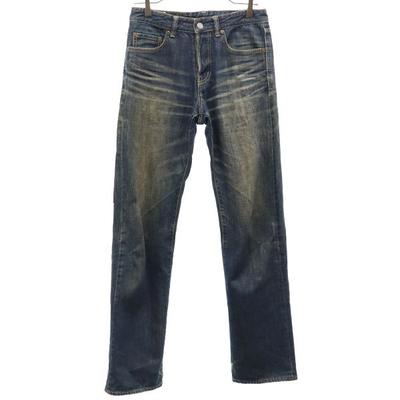 Patchwork-Remake Knopfleiste Patchwork-Remake Gerade Denimhose Jeans Herren Gebraucht