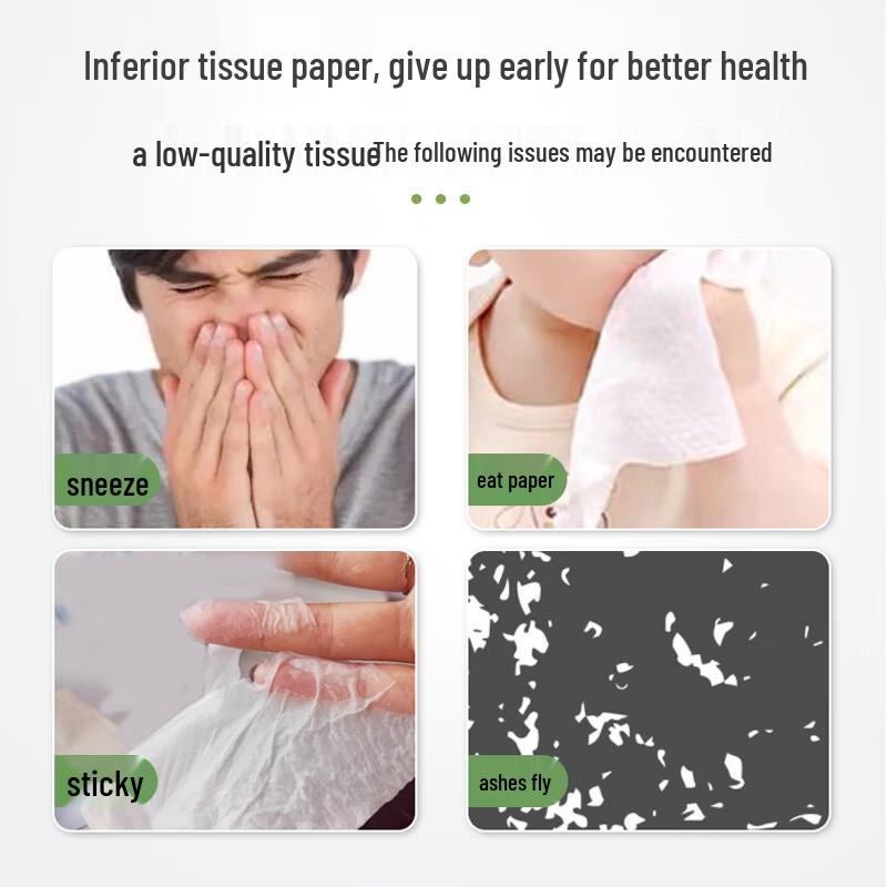 Feiyu 3-Ply Unscented Facial Tissues