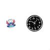 Acrylic Swan Sculpture Table Centerpiece And Modern Minimalist Art Wall Clock Ornament for Office