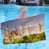 Islamic Mosque Big Microfiber Beach Towels Quick Dry Towel Sand Beach Towels Pool Towel For Travel Swim Pool Yoga