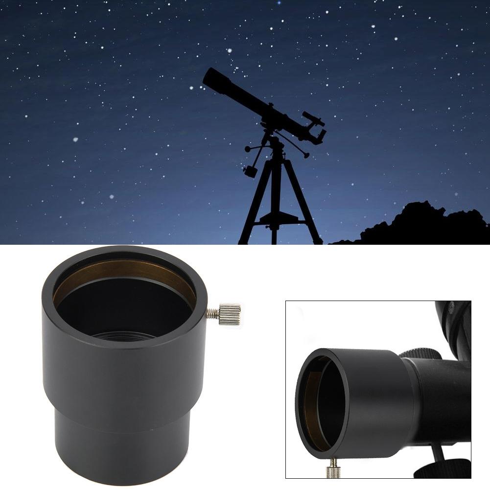 2inch Durable Telescope Eyepiece 40mm Extension Tube M48 Thread Adapter Black