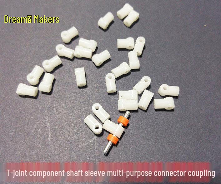 

T-joint Bushing Frame Multi-Purpose Connector Rod, DIY Accessories, 10-Pack