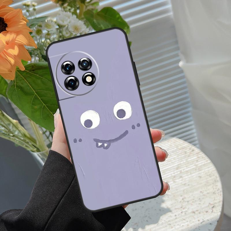 Funny Expression Case For OnePlus Nord 5 CE 2 3 4 Lite N20 N30 OnePlus 13T 13R 15 13 12 11 10 10T 8T 15R Cover