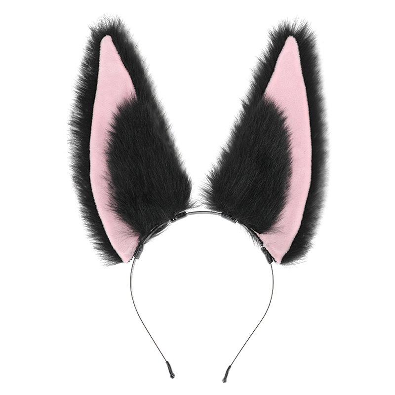 Genshin Tighnari Impact Plush Headdress Cartoon Headband Bendable Rabbit Ears
