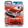 Autoworld Cadillac DeVille Coupe 1957 Red Coupe DeVille Autoworld Diecast Car 1/64 [Used]