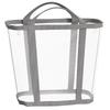 Foldable Breathable Mesh Laundry & Toy Basket - Large Capacity Clothes Storage for Bathroom & Household
