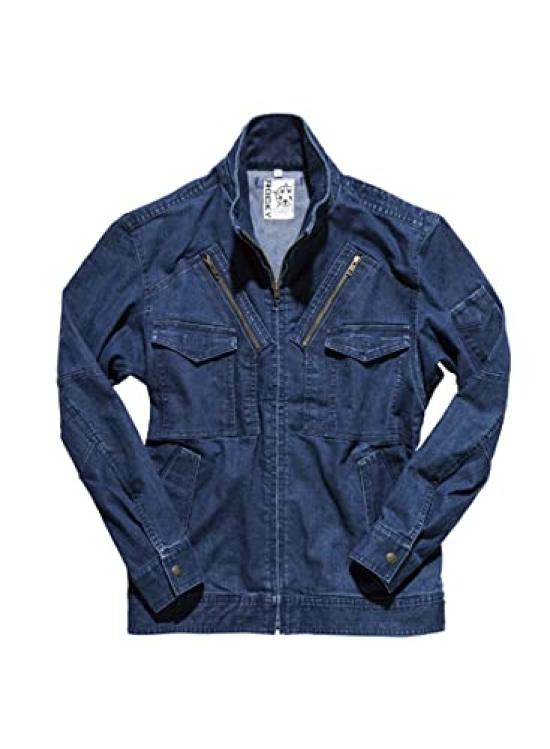 Bonmax Denim Handgepäckgröße Medium Größe M Jacke, 7 Denim,