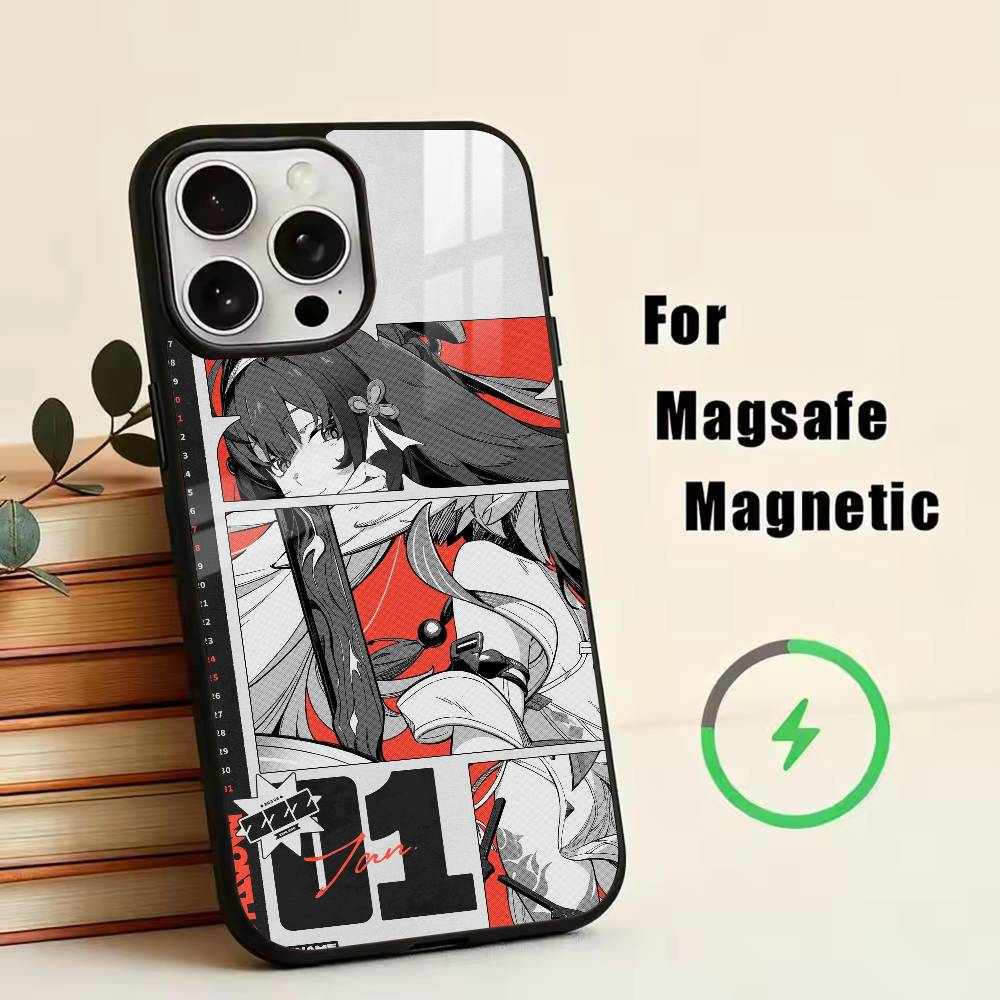 Games of the Zenless Zone Zero Phone Case For iPhone17,16,15,14,13,12,11 Plus,Pro Magnetic For Magsafe Wireless Charging