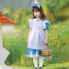 Formemory Alice Cosplay Costume, Kids' Maid Outfit with Apron and Headband, Perfect for Halloween, Events, Cultural Festivals, School Festivals,