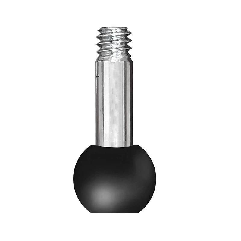 

17mm Ball Head Adapter for Live Streaming, Gimbal, Camera Round Ball with 1/4 Screw Bracket.