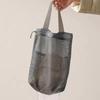 Portable Travel Handbags Mesh Makeup Toiletry Storage Bags Hanging Cosmetic Organizer Pouch Washing Body Shower Tools Organizer