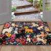Cartoon Cute Puppy Garden Carpet Kitchen Rug Rich Doormat Winter Warm Welcome Mat Living Room Carpet Rug For Bedroom Home