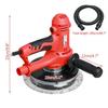 1250W 6 Speed Drywall Sander Wall Polishing Machine Grinding 3500rpm  Handheld Putty Polisher Machine with LED Light And Dust Bag