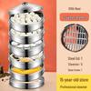 Lijia Stainless Steel Multi-Layer Steamer Pot