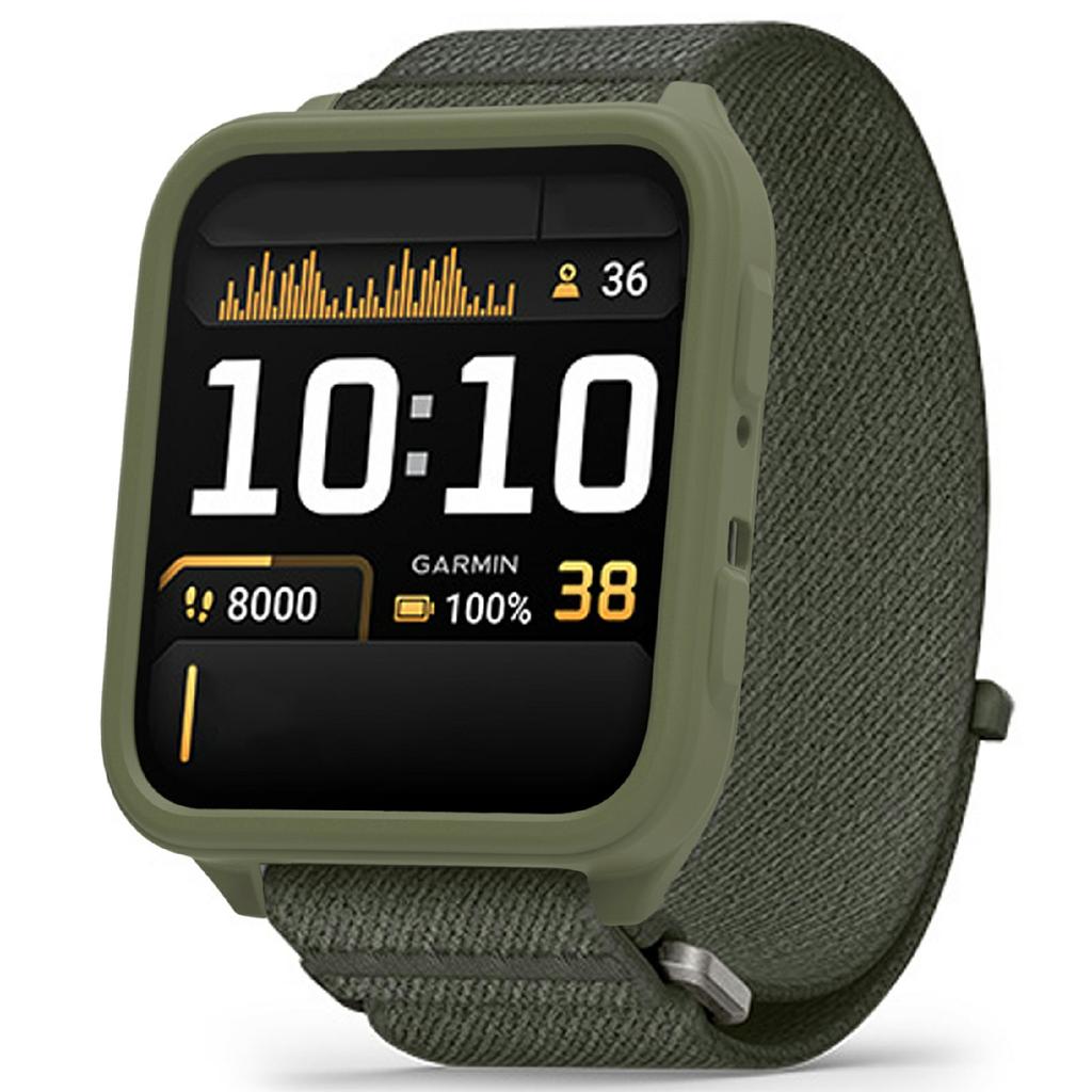 For Garmin Venu X1 Watch Case Soft Silicone Hollow Watch Frame Cover