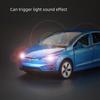 1:32 Tesla Model X Alloy Toy Car with Door Opening, Sound, and Light Features