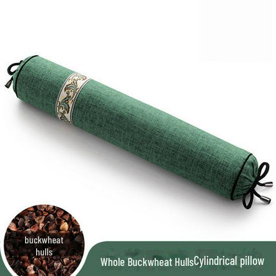 

Подушка для шеи для облегчения сна: Поддержка шеи с гречихой, кассией и полынью и китайскими травами 52x11