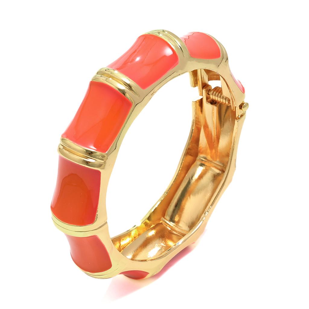 Bohemian alloy bracelet personality enamel color drip oil bracelet vacation style personality seaside first