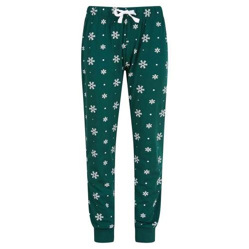 SF Minni Childrens/Kids Snowflake Pyjama Bottoms