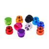 1-10Pcs 10 Colors Anodized Aluminum Knurled Thumb Nut M3-M6 High Step Blind Hole Hand Tight Nut For RC Model Frame