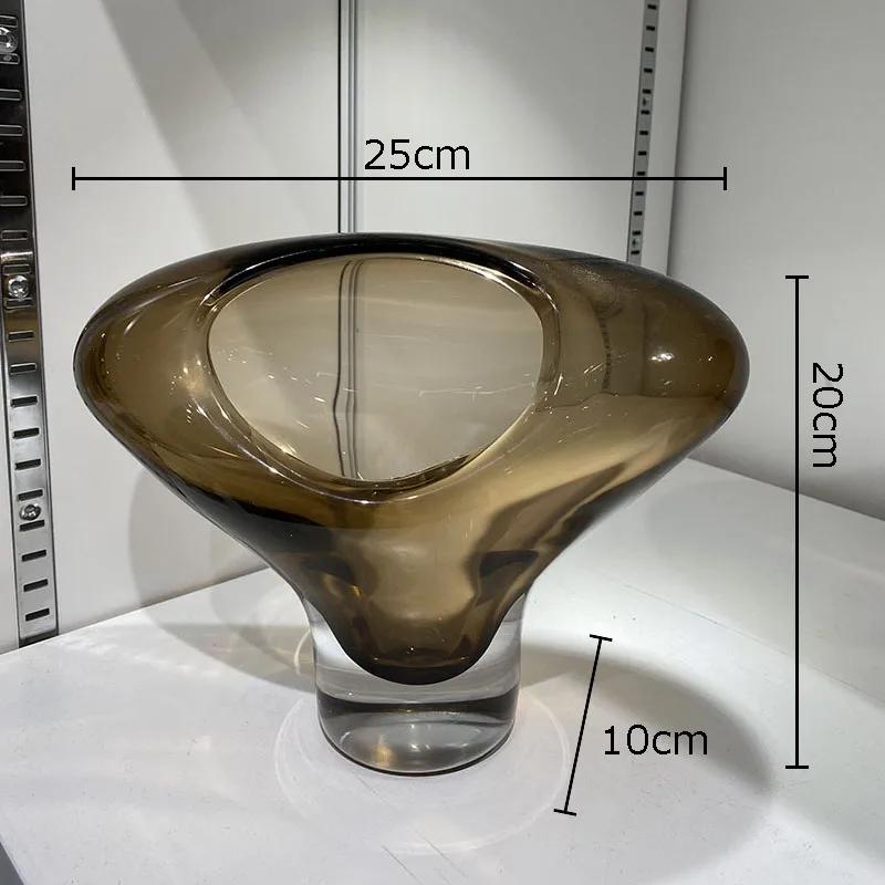 

Creative Irregular Shapes Glass Vase Floral Vases Desk Decoration Flower Arrangement Hydroponics Flower Pots Modern Home Decor