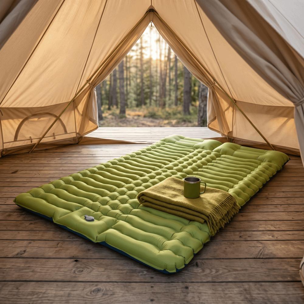 Self-Inflating Camping Inflatable Mattress Portable Inflatable Sleeping Pad Backpacking