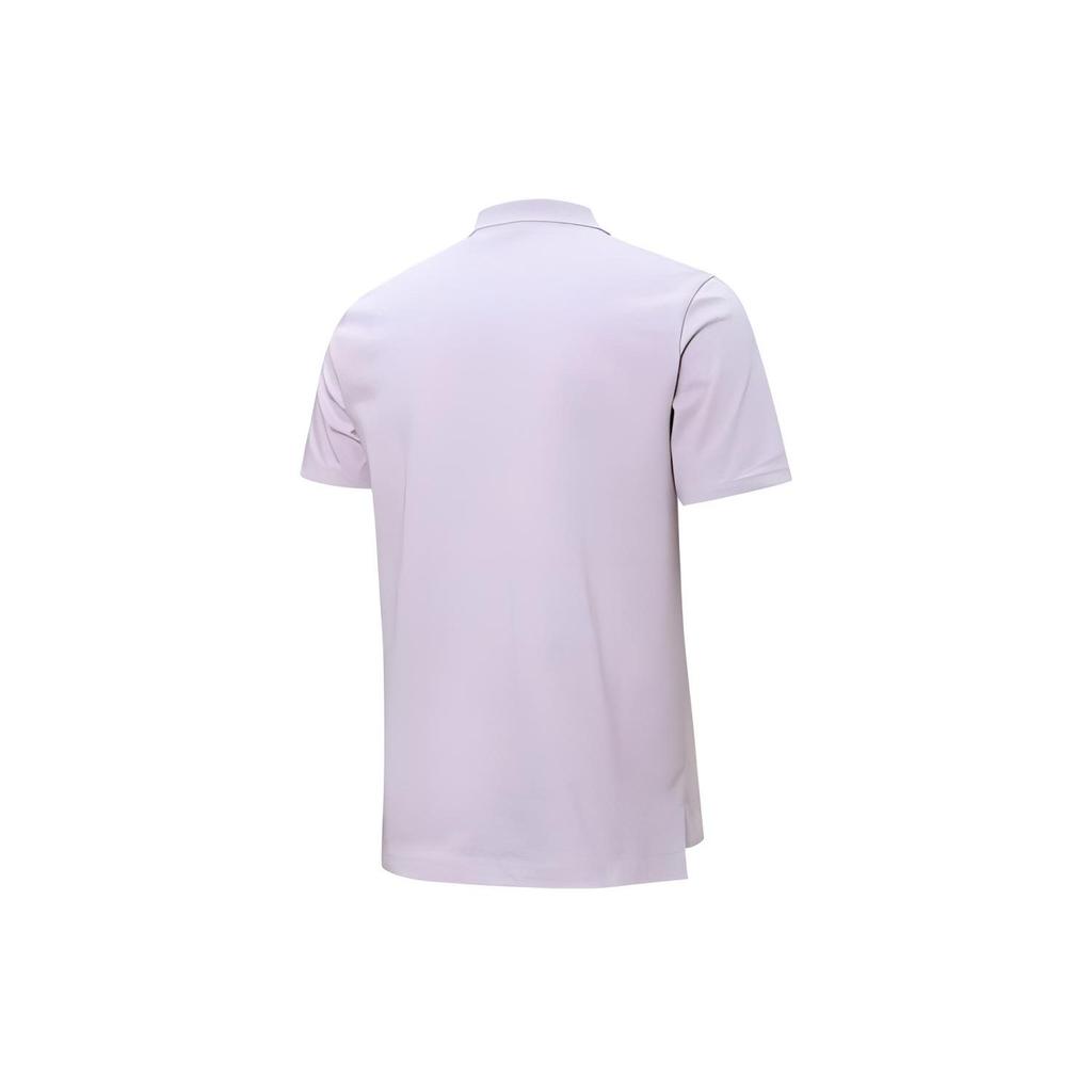 PUMA Polo Shirts Unisex Purple Polo Collar Moderate Straight Fit 537039-17