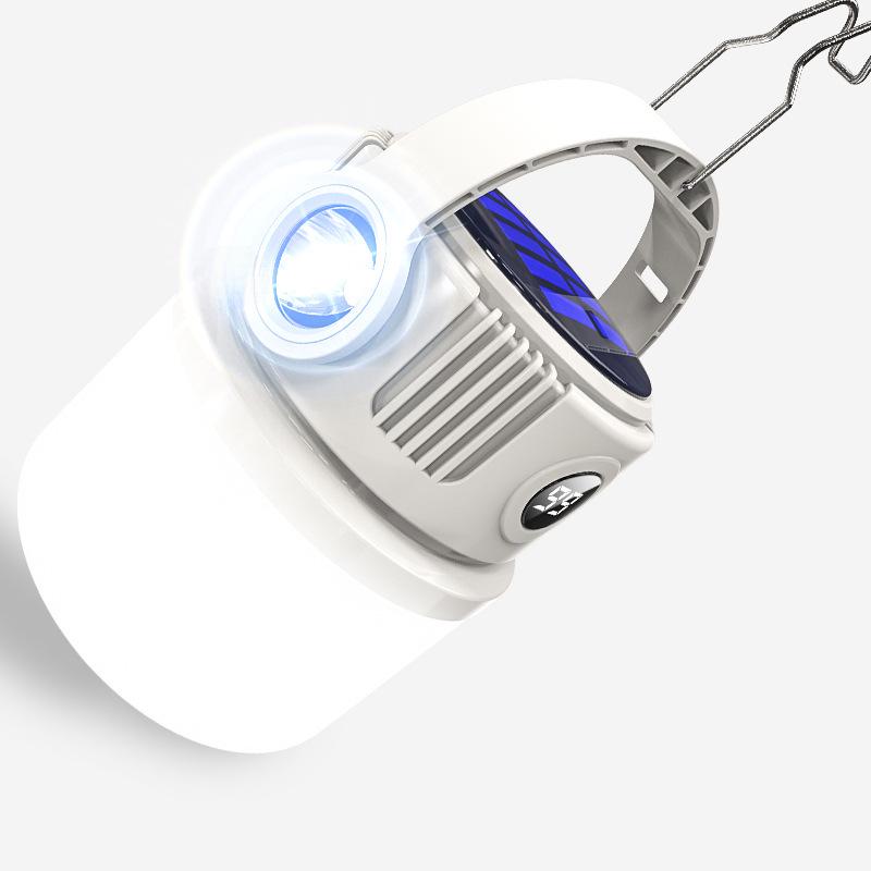 Portable Solar Camping Lamp with Long Battery Life and Bright Light