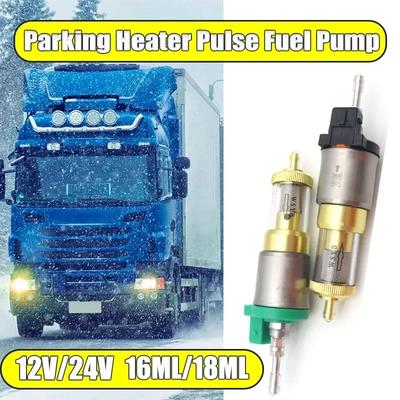 16 ml/18 ml für 2 kW Auto-Lufterhitzer, Diesel-Kraftstoffdosierpumpe, Impulsdosierpumpe, Auto-Upgrade, extrem geräuscharm, 12 V, 24 V