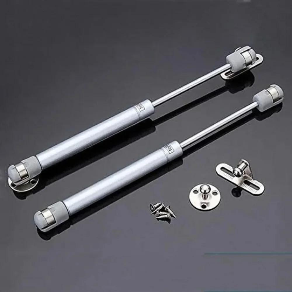100N 150N 200N Hydraulic Support Rod Hinge for Kitchen Wardrobe Gas Spring Supports Cabinet Doors Lift Close Damper 10/12Inch