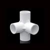 PVC 3D Kruispijpverbinders