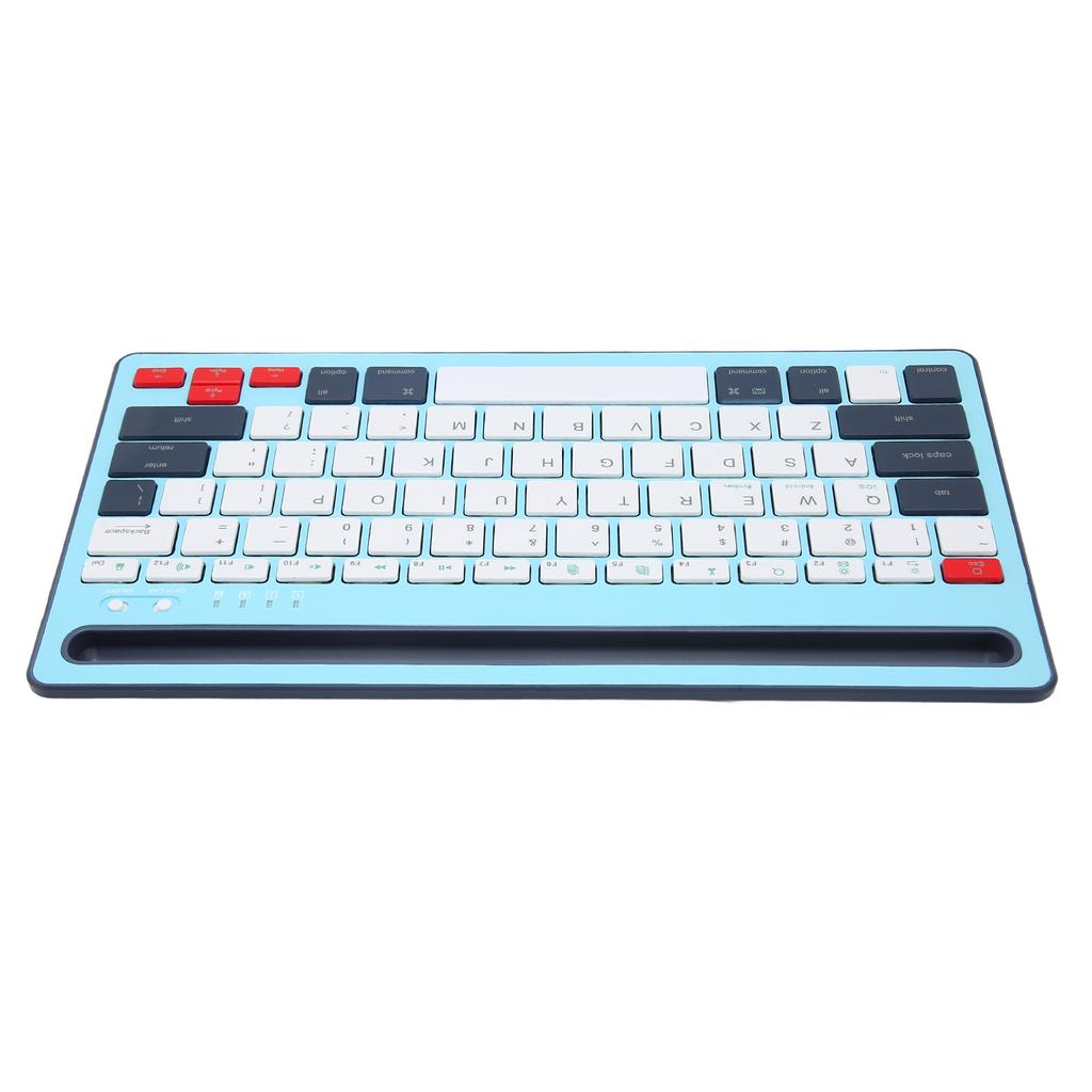 Wireless Keyboard Rechargeable Ergonomics Silent Keys Tablet Keyboard for Phones